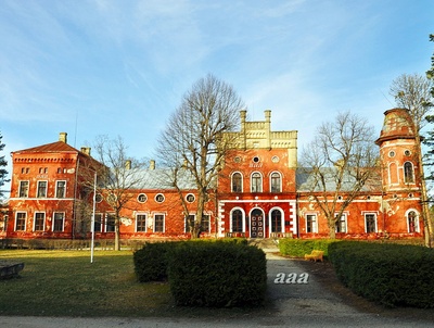 Porkuni mõis (Borkholm), härrastemaja 1906. V. - Maarja khk rephoto