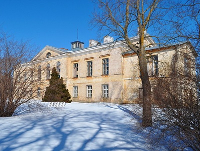 Ontika mõis, härrastemaja 1937. Jõhvi khk rephoto