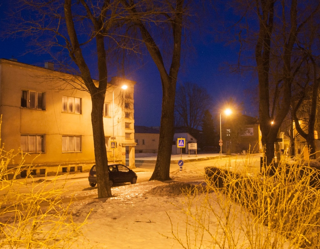 foto, Viljandi, Lastepark, Jakobsoni tn, u 1980, foto E. Loit rephoto