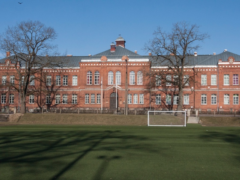 foto Viljandi Maagümnaasiumi hoone rephoto