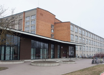 foto, Viljandi internaatkool (5. keskkool, Paalalinna kool), 1965, foto A. Kiisla rephoto