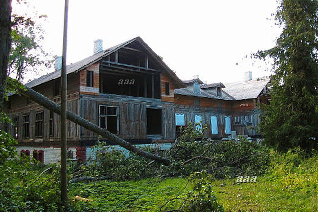 [Vilde, Eduard], Pudivere manor building (now school) rephoto
