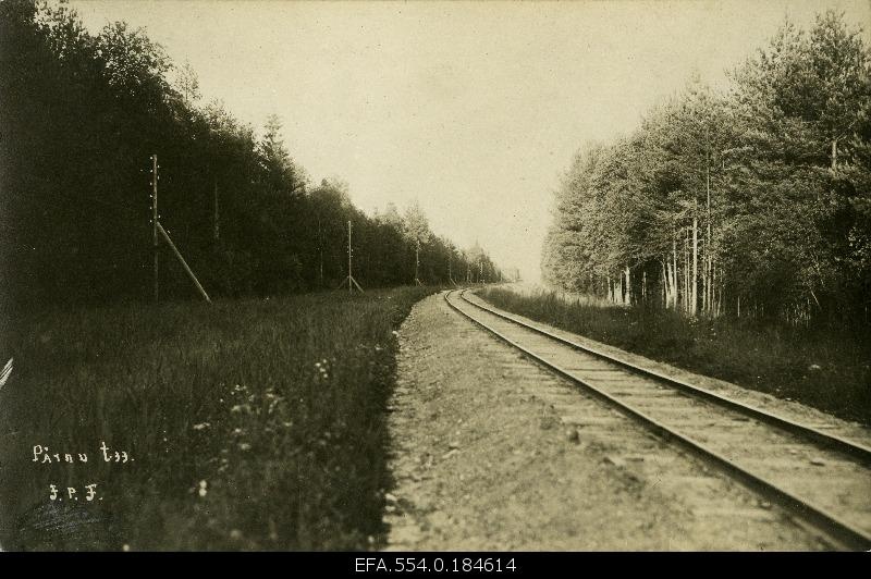 Narrow-track rail between Mõisaküla and Voltwet.