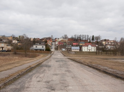 foto, Viljandi, üldvaade järve poolt, u 1905 rephoto