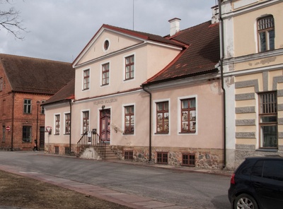 foto, Viljandi muuseum, hoone, 1964, foto A. Kiisla rephoto