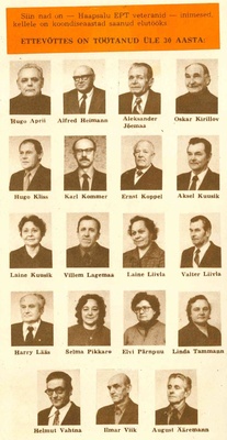 EPT veterans in 1980s  duplicate photo