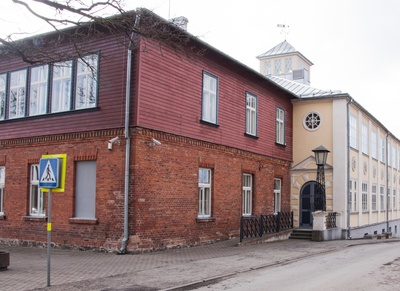 foto Viljandi I Keskkooli hoone Jakobsoni tn 42 1960 F A.Kiisla rephoto