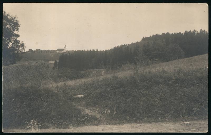 Postcard, Karksi-Nuia, Karksi org, away church, castle resorts