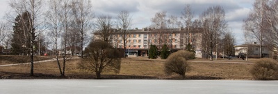 foto, Viljandi, Paalalinn, uued korterelamud (hrutšovkad) u 1965 rephoto