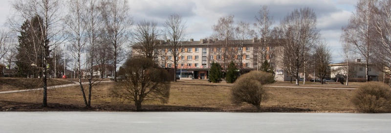 foto, Viljandi, Paalalinn, uued korterelamud (hrutšovkad) u 1965 rephoto