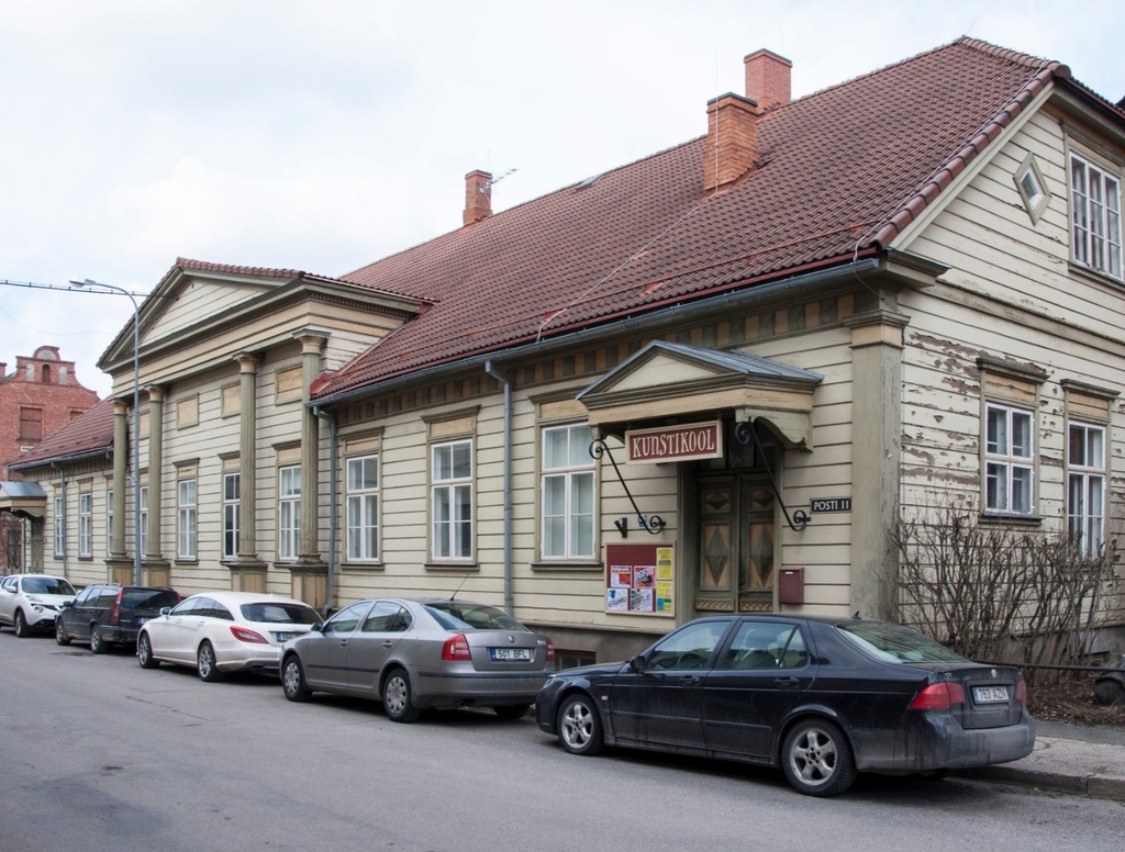 foto, Viljandi, Tallinna Õmblustootmiskoondis'e Baltika Viljandi tsehh, 1983, foto K. Kuusk rephoto