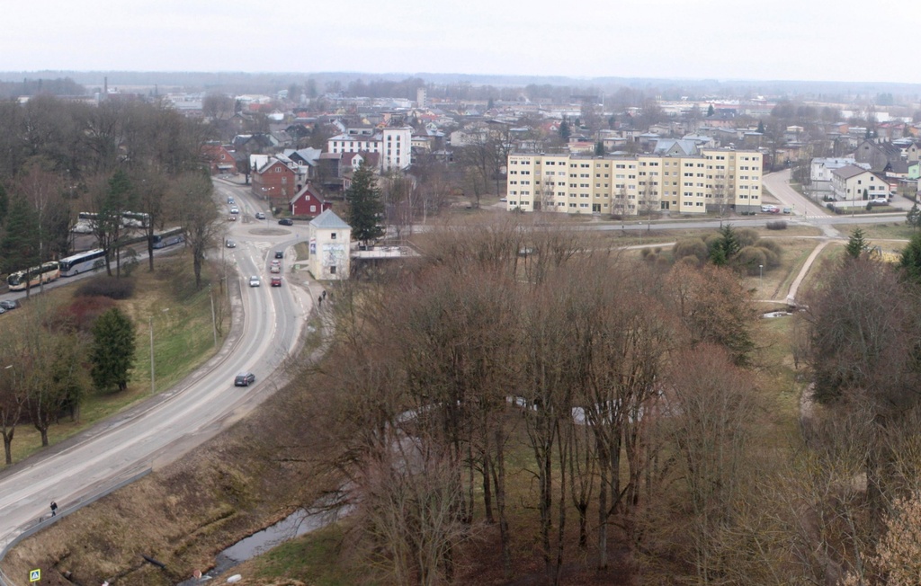 foto, Viljandi, Valuoja org, Kantreküla 1957 F H.Riet rephoto