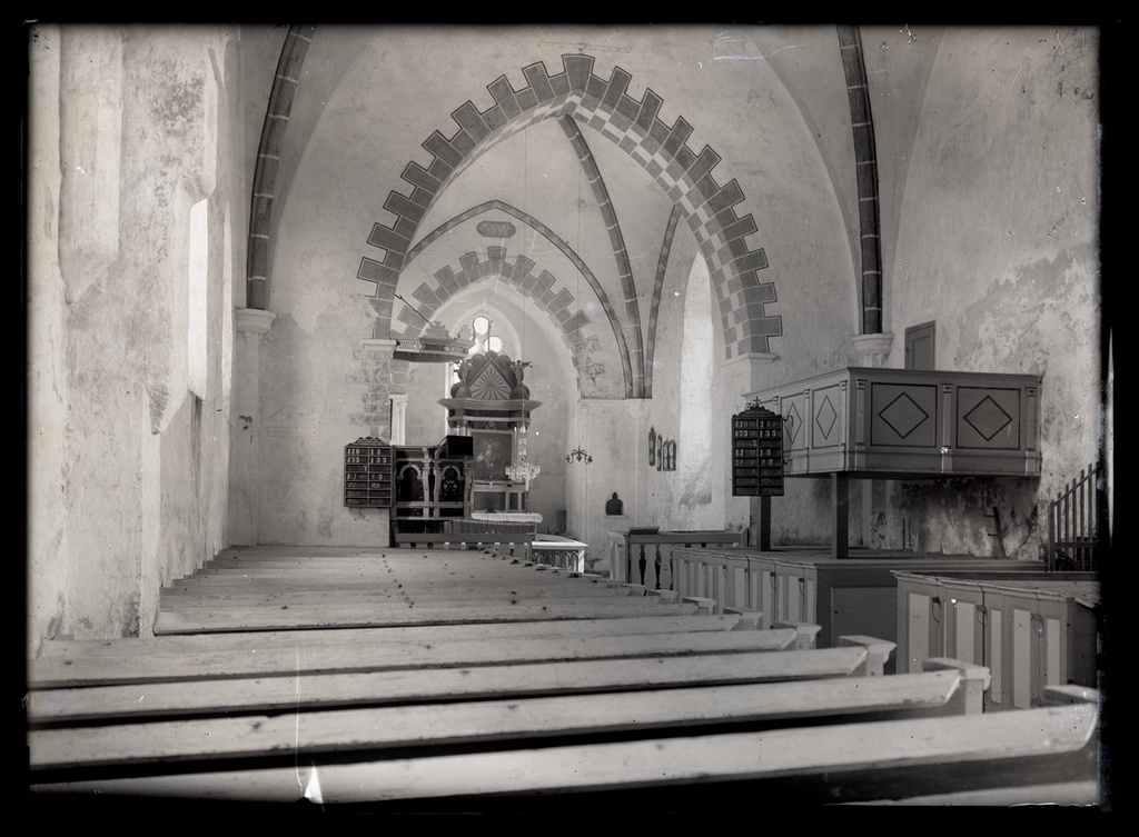 Muhu Katariina Church. View of SO in Piki building