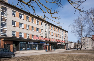foto, Viljandi, kauplus Paala (Valuoja pst 13a), 1964 rephoto
