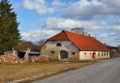 Photo, Viisu-Kuivajõe kõrts in the 1960s. rephoto