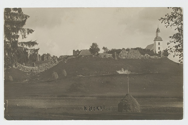 Karksi Castle Mount and Church