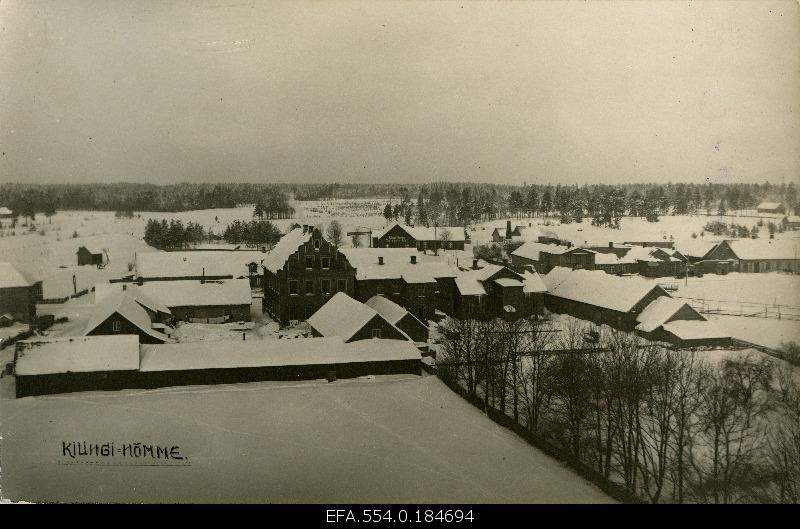 View of the winter Kilingi-Nõmme.