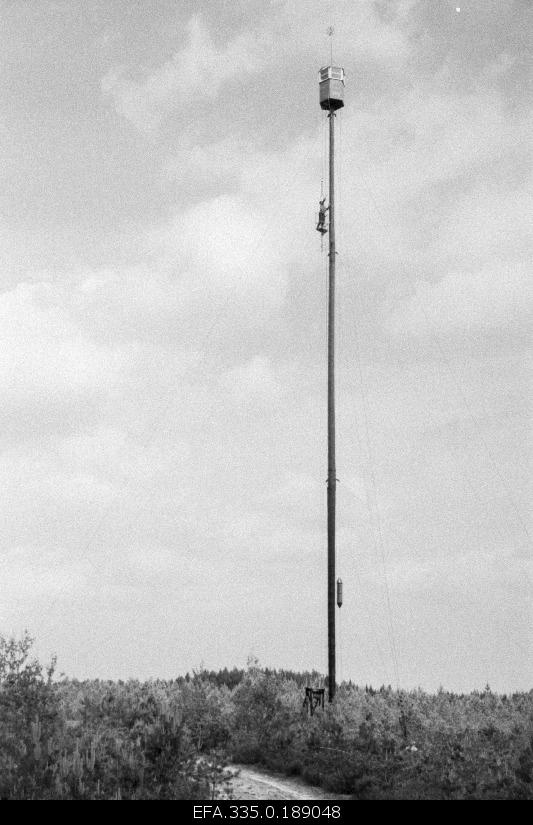 Kilingi-Nõmme Exhibition Forestry's future tower.