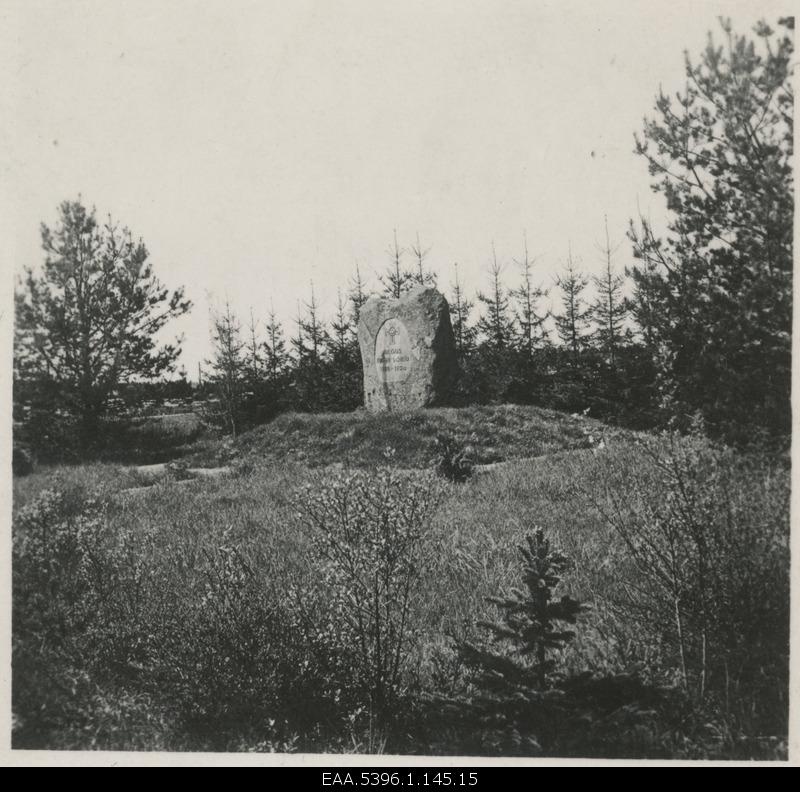 View of the Monument of the War of Independence, Red Park Memorial Stone