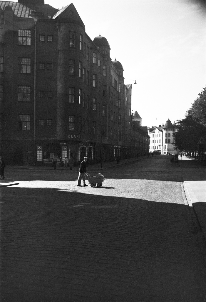 Katunäkymä Ullanlinnasta