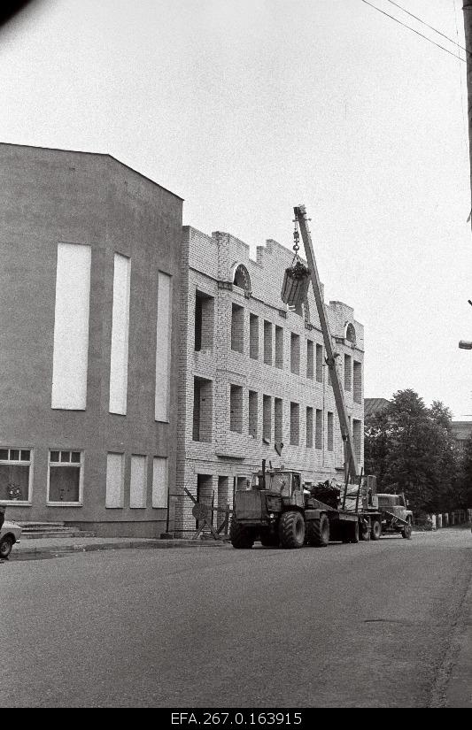 Victory Street in Valga.