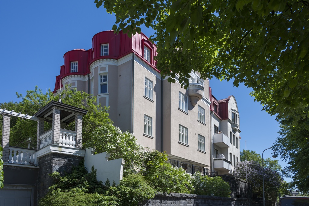 Ehrensvärdintie 21. Emil Svenssonin suunnittelema rakennus