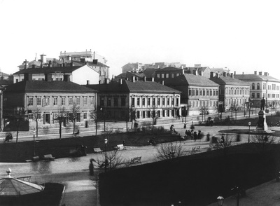 Runebergin esplanadi ja j. L. Runebergin muistopatsas  duplicate photo