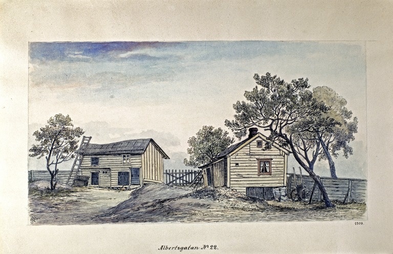 Albertinkatu 22; maalaus