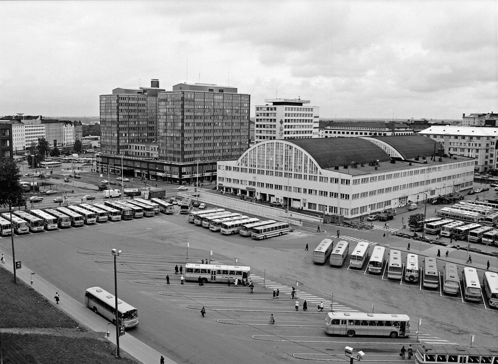 Kamppi, linja-autoasema