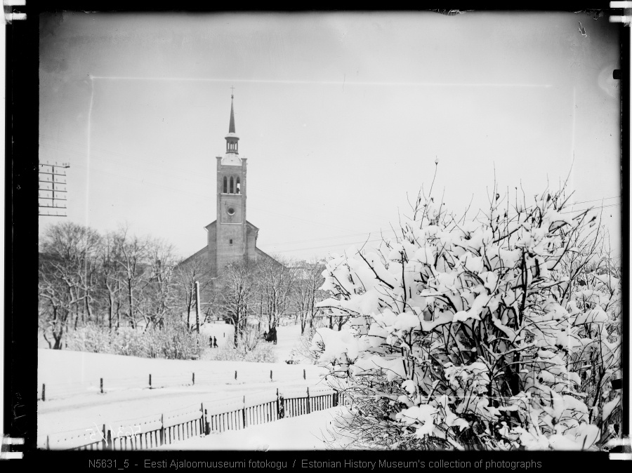 Jaani Church, view from Harjumägi