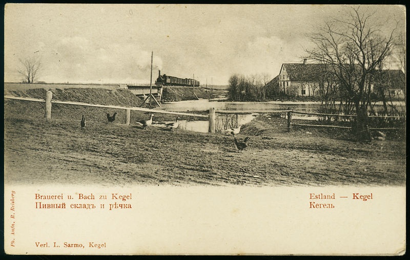 View of Keila railway bridge