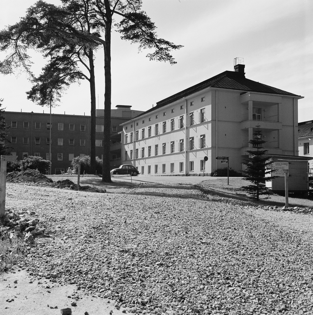 Malmin sairaalan rakennuksia, Talvelantie 6.