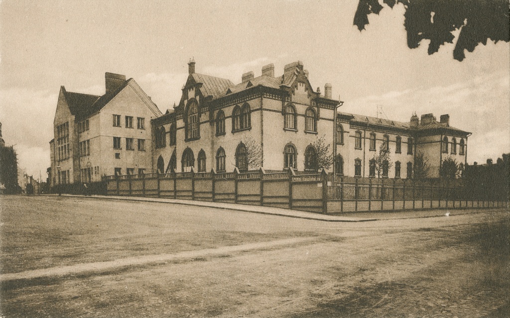 Marian sairaala, postikortti.