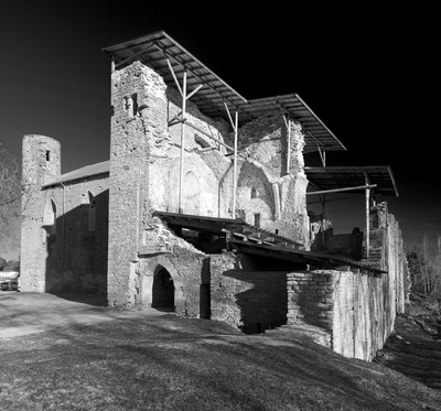 Padise monastery, view of the building  similar photo