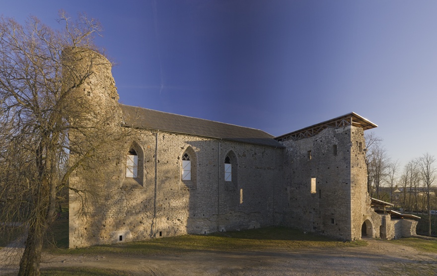 Padise monastery, view of the building