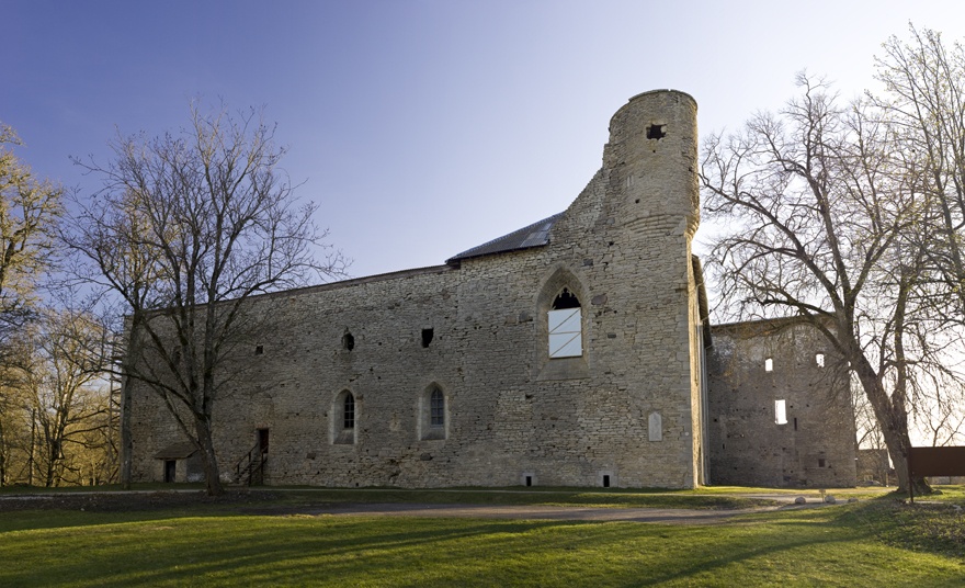 Padise monastery, view of the building