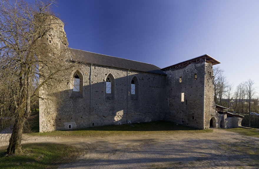 Padise monastery, view of the building