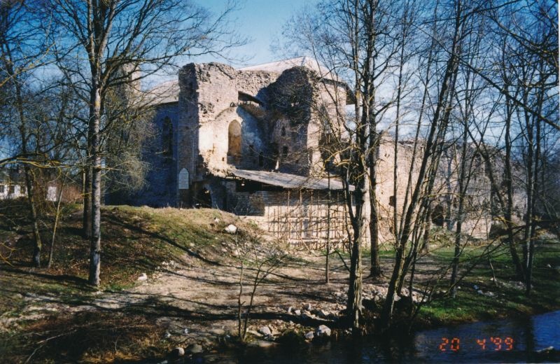 Color photo. Padise monastery. 1999.