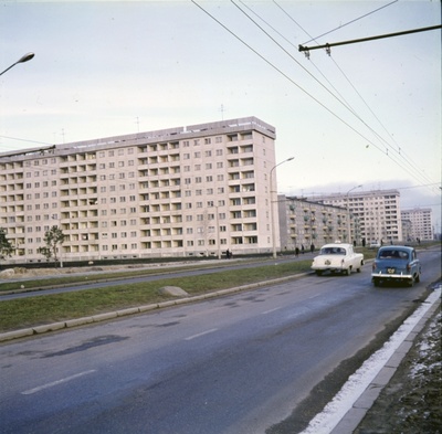 Tallinn. Friendship puiestee on the Mustamäe.  similar photo
