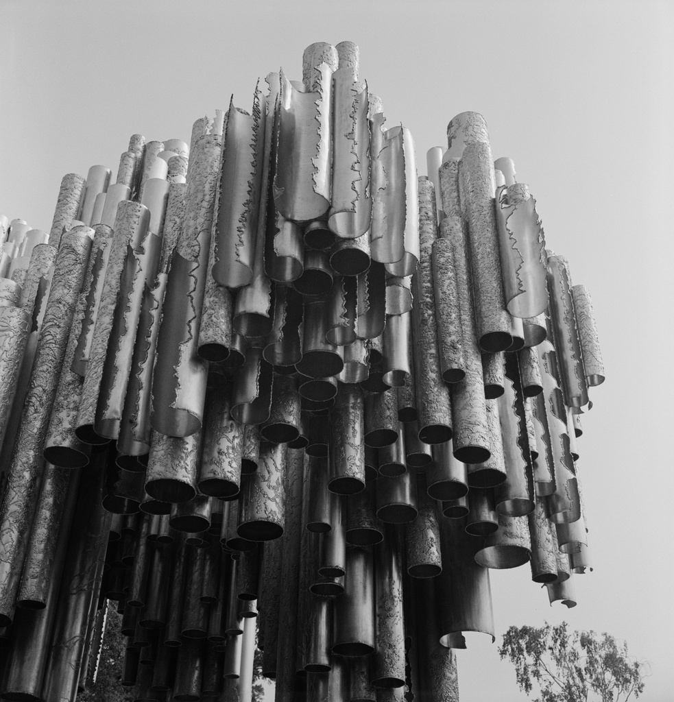 Sibelius-monumentti Sibeliuksen puistossa