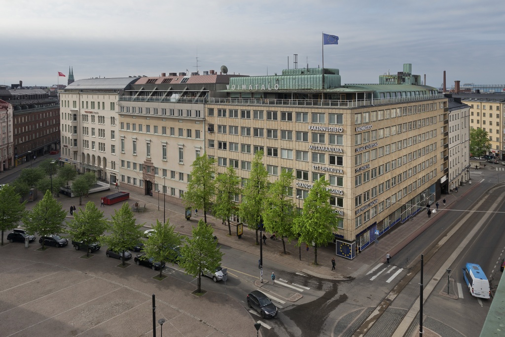 Voimatalo, Malminkatu 16. Arkkitehti Aarne Ervi, 1952.