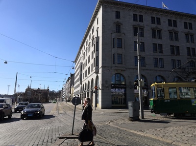 Eteläesplanadi 14.  Kasarmikatu 48, 46, 44. rephoto