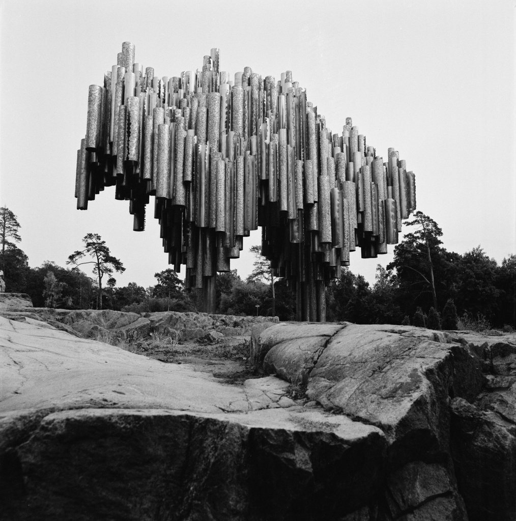 Sibelius-monumentti Sibeliuksen puistossa