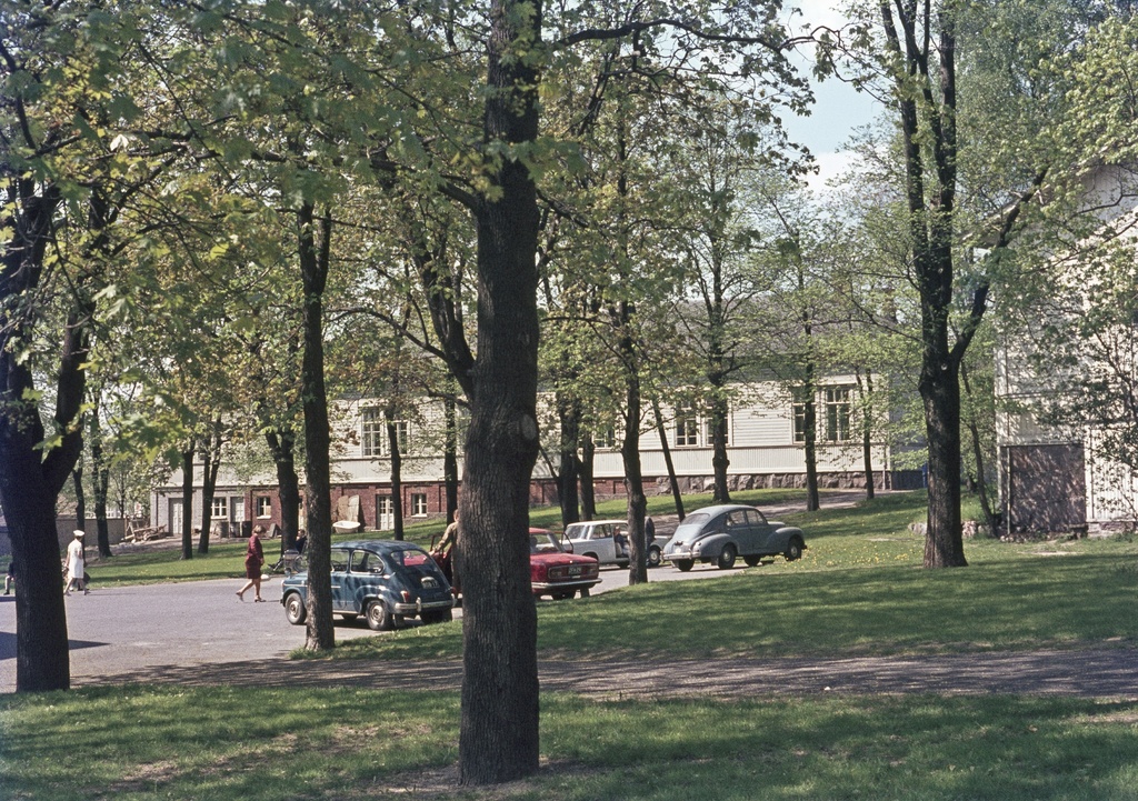 Kivelän sairaalan aluetta.