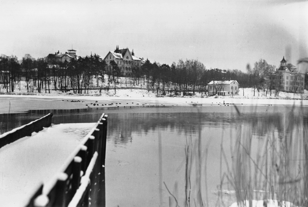 Töölönlahti talvella