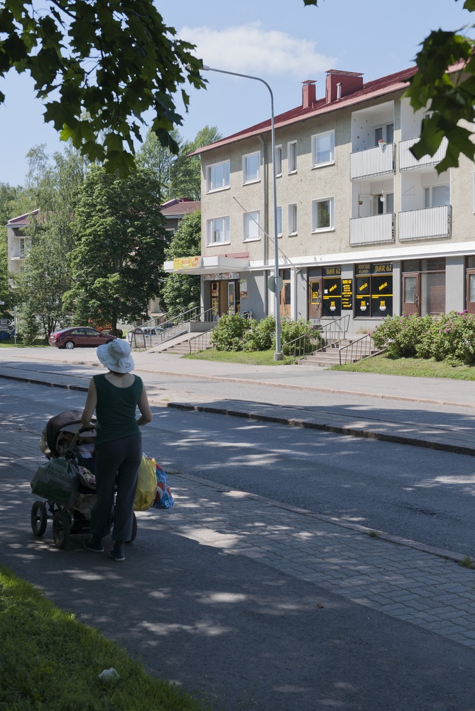 1950 -luvun lähiöarkkitehtuuria Maunulassa