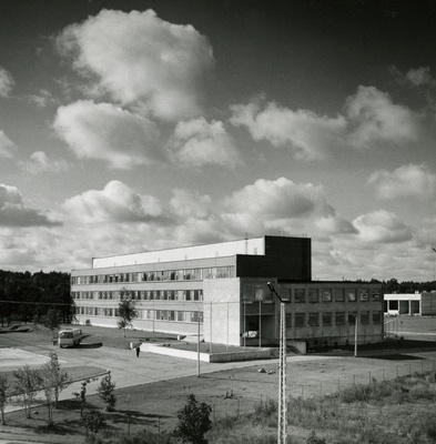 He Chemistry Institute in Mustamäe, view of the building. Architect Paul Madalik  similar photo