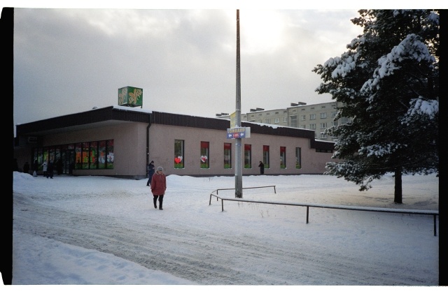 View of Liivaku store in Tallinn Mustamäel