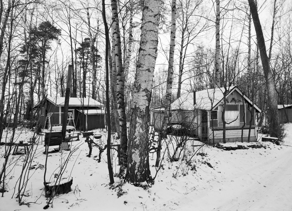 Tuorinniemen mökkikylä.