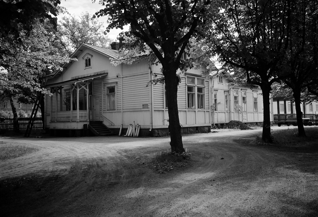 Marian sairaala. Lapinlahdenkatu 16, ulkokuva.
